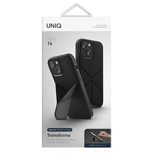 Buy UNIQ Transforma Apple iPhone 14 Magclick Charging ebony black - UNIQ719 - {ean13} - Home Screen Store Europe