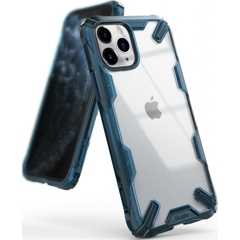 Kup Etui Ringke Fusion-X Apple iPhone 11 Pro Space Blue - 8809688891502 - RGK1011BLU - Homescreen.pl