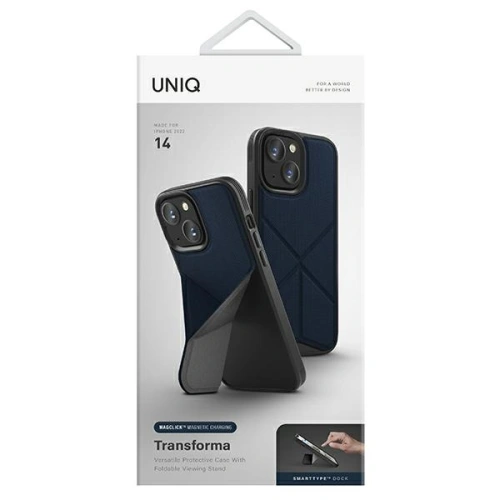 Kup Etui UNIQ Transforma Apple iPhone 14 Magclick Charging niebieski/electric blue - UNIQ720 - {ean13} - Sklep Home Screen