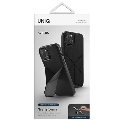 Kup Etui UNIQ Transforma Apple iPhone 14 Plus / 15 Plus Magclick Charging černý/ebony black - UNIQ721 - {ean13} - Sklep Home Screen