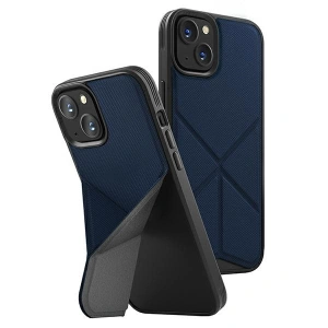 Etui UNIQ Transforma Apple iPhone 14 Plus / 15 Plus Magclick Charging niebieski/electric blue