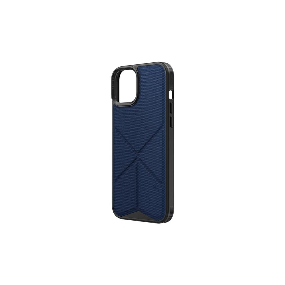 Etui UNIQ Transforma Apple iPhone 14 Plus / 15 Plus Magclick Charging niebieski/electric blue