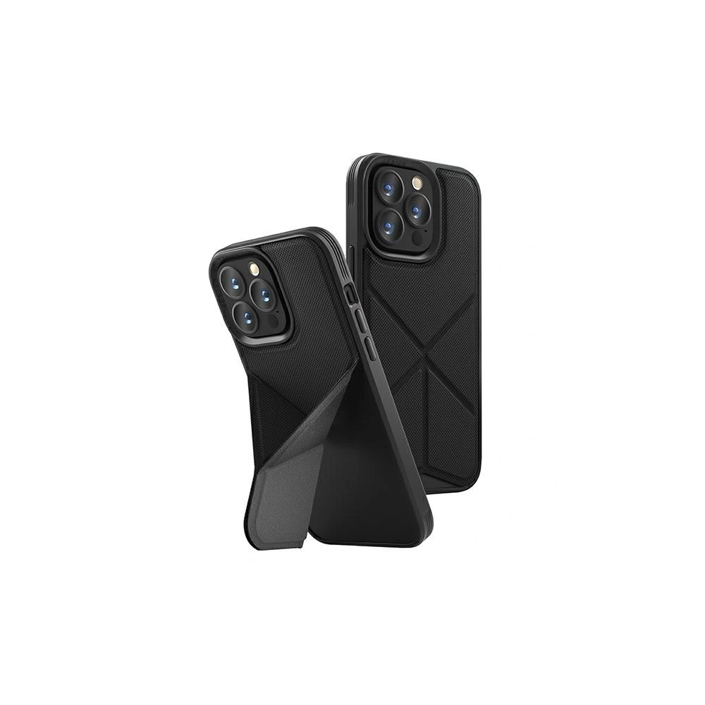 Etui UNIQ Transforma Apple iPhone 14 Pro Magclick Charging czarny/ebony black