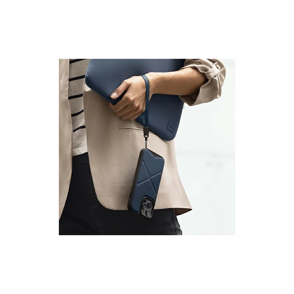 Etui UNIQ Transforma Apple iPhone 14 Pro Magclick Charging czarny/ebony black