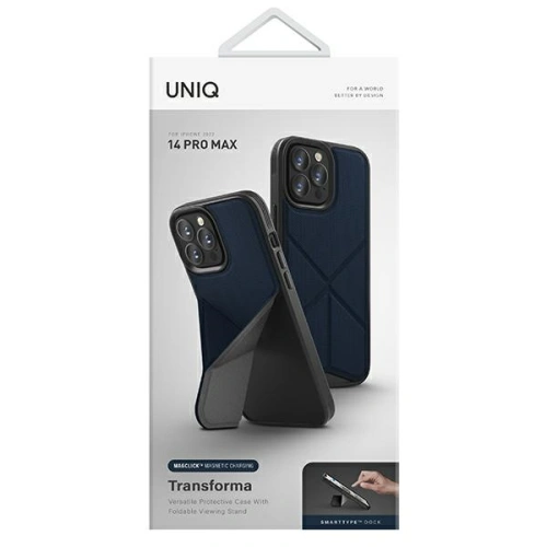 Kup Etui UNIQ Transforma Apple iPhone 14 Pro Max Magclick Charging modrý/electric blue - UNIQ726 - {ean13} - Sklep Home Screen