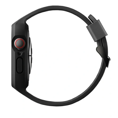 Kup Pasek + etui UNIQ Monos 2in1 Apple Watch 4/5/6/7/8/9/SE 44/45mm fekete/éjjeli fekete - UNIQ734 - {ean13} - Sklep Home Screen