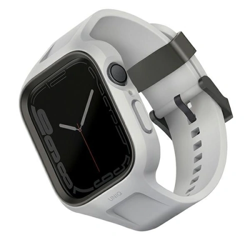 Buy Belt + case UNIQ Monos 2in1 Apple Watch 4/5/6/7/8/9/SE 44/45mm gray/chalk grey - UNIQ736 - {ean13} - Home Screen Store Europe