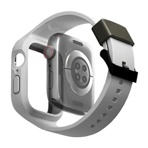 Buy Belt + case UNIQ Monos 2in1 Apple Watch 4/5/6/7/8/9/SE 44/45mm gray/chalk grey - UNIQ736 - {ean13} - Home Screen Store Europe