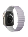 Kup Pásek UNIQ Revix Apple Watch 4/5/6/7/8/SE/SE2/9/10 40/41/42mm Reverzibilní Magnetic lilak-bílý/lilac-white - UNIQ737 - {ean13} - Sklep Home Screen