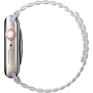 UNIQ Revix Apple Watch 4/5/6/7/8/SE/SE2/9/10 40/41/42mm Reversible Magnetic lila-fehér/lilac-white