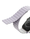 Kup Pásek UNIQ Revix Apple Watch 4/5/6/7/8/SE/SE2/9/10 40/41/42mm Reverzibilní Magnetic lilak-bílý/lilac-white - UNIQ737 - {ean13} - Sklep Home Screen