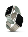 Pasek UNIQ Revix Apple Watch 4/5/6/7/8/SE/SE2/9/10 40/41/42mm Reversibil Magnetic verde-bej/sage-beige