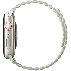 UNIQ Revix Apple Watch 4/5/6/7/8/SE/SE2/9/10 40/41/42mm Reversible Magnetic zöld-beige/sage-beige