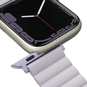 Kup UNIQ Revix Apple Watch 4/5/6/7/SE/8/9/Ultra 44/45/49mm Wendenbar Magnetic lilak-weiß/lilac-white - UNIQ739 - {ean13} - Sklep Home Screen