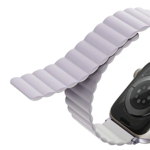 Kup UNIQ Revix Apple Watch 4/5/6/7/SE/8/9/Ultra 44/45/49mm Wendenbar Magnetic lilak-weiß/lilac-white - UNIQ739 - {ean13} - Sklep Home Screen