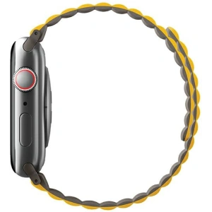 Kup UNIQ Revix Apple Watch 4/5/6/7/SE/8/9/Ultra 44/45/49mm Wende Magnetic senfgelb-khaki/mustard-khaki - UNIQ740 - {ean13} - Sklep Home Screen