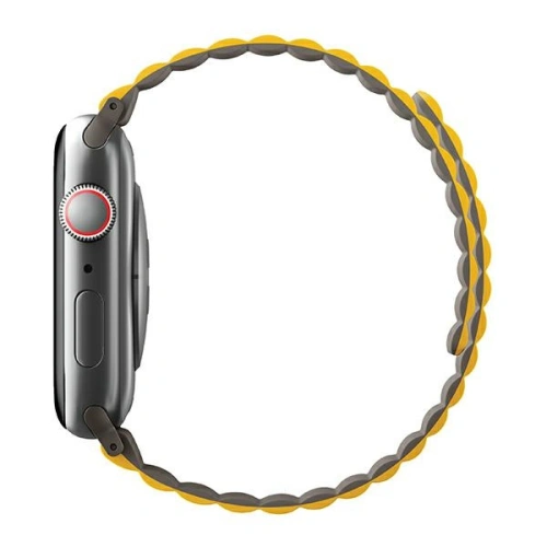 Kup UNIQ Revix Apple Watch 4/5/6/7/SE/8/9/Ultra 44/45/49mm Wende Magnetic senfgelb-khaki/mustard-khaki - UNIQ740 - {ean13} - Sklep Home Screen