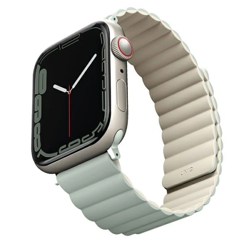 Kup UNIQ Revix Apple Watch 4/5/6/7/SE/8/9/Ultra 44/45/49mm Wendbar Magnetic salbei-beige/sage-beige - UNIQ741 - {ean13} - Sklep Home Screen