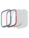 Ramka UNIQ für das Moduo Apple Watch 4/5/6/7/8/9/SE 44/45mm Blau-Rot-Weiß [3 PACK]
