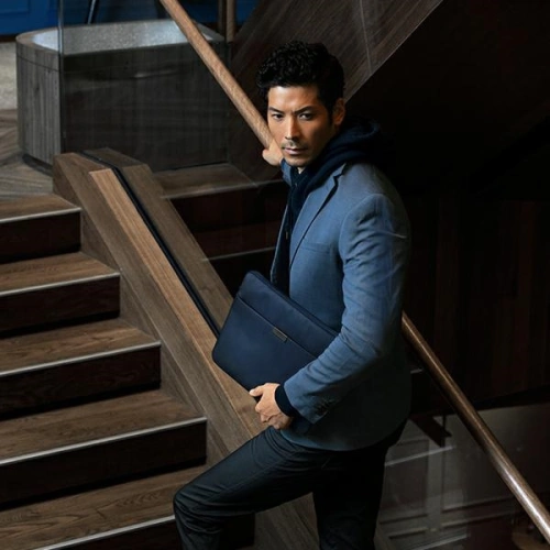 Kup Torba UNIQ Bergen laptop Sleeve 14 cali niebieski/abyss blue - UNIQ746 - {ean13} - Sklep Home Screen