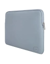 Torba UNIQ Cyprus pentru laptop 14 inch albastră/albastru metalizat Rezistentă la apă Neopren