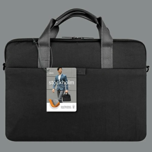 Kup Husa pentru laptop UNIQ Stockholm 16 inch neagră/midnight black - UNIQ755 - {ean13} - Sklep Home Screen