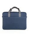 Geantă UNIQ Stockholm pentru laptop 16 inch, albastru/abyss blue.