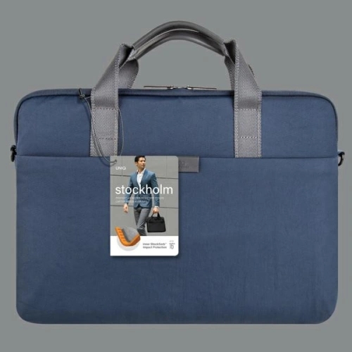 Kup Geantă UNIQ Stockholm pentru laptop 16 inch, albastru/abyss blue. - UNIQ756 - {ean13} - Sklep Home Screen