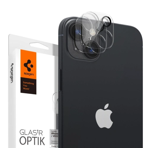 Kup Gehärtetes Glas für Spigen Optik.tr Kamera-Schutz Apple iPhone 14/14 Plus Crystal Clear [2 PACK] - SPN2537 - {ean13} - Sklep Home Screen