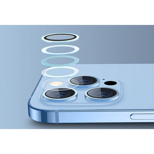 Kup Gehärtetes Glas für ESR Kameraobjektiv Apple iPhone 14 Pro/14 Pro Max Schwarz - ESR574 - {ean13} - Sklep Home Screen