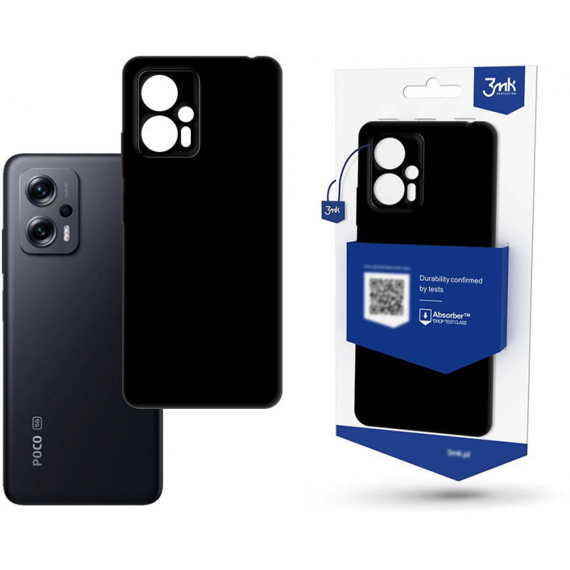 Kup Etui 3MK Matt Case Xiaomi POCO X4 GT 5G czarny/black - 5903108487061 - 3MK4052 - Homescreen.pl