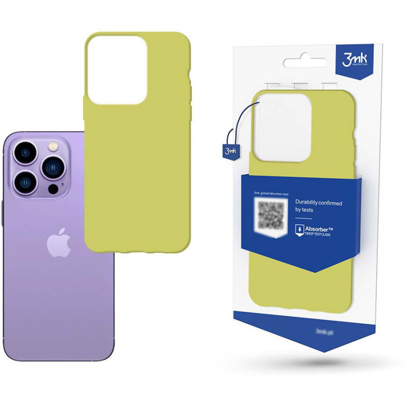 Kup Etui 3MK Matt Case Apple iPhone 14 Pro limonka/lime - 5903108476751 - 3MK4042 - Homescreen.pl