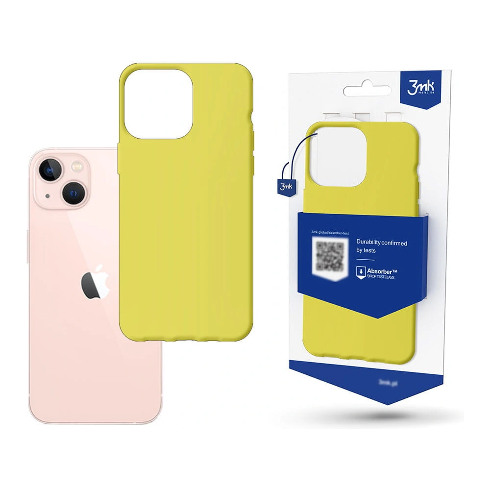 Etui 3MK Matt Case Apple iPhone 14 Plus / 15 Plus limonka/lime