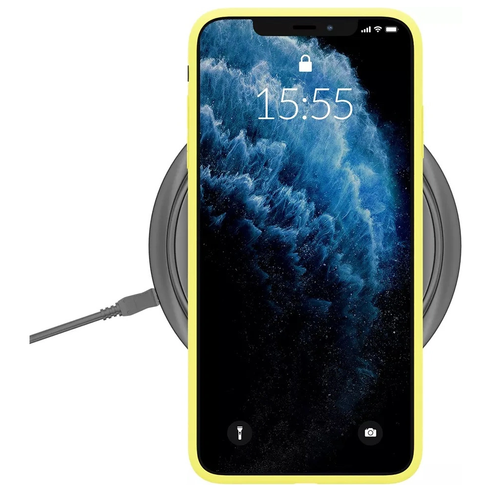 Etui 3MK Matt Case Apple iPhone 14 Plus / 15 Plus limonka/lime