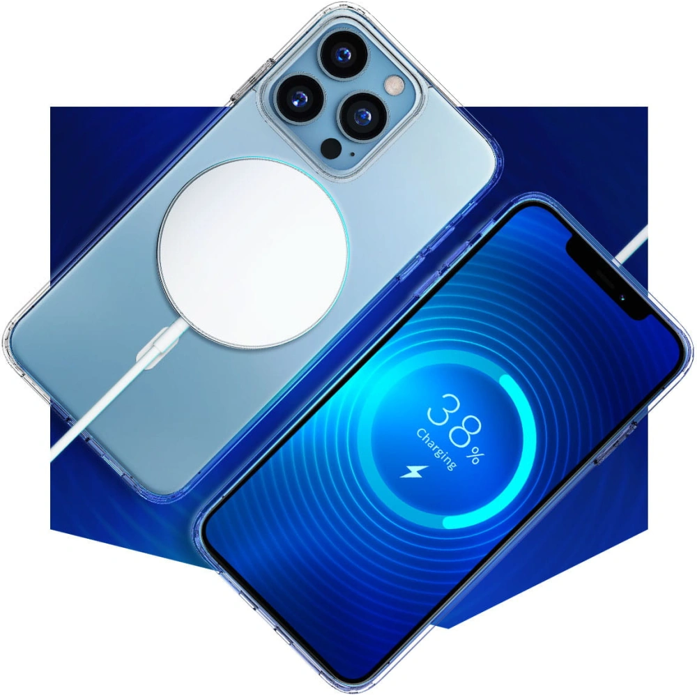 Etui 3MK MagCase Apple iPhone 14 Plus / 15 Plus przezroczysty