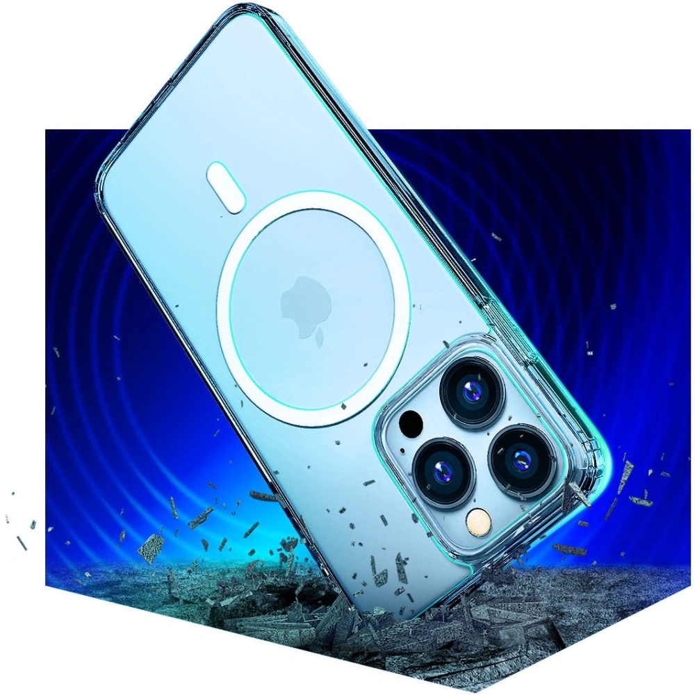 Etui 3MK MagCase Apple iPhone 14 Plus / 15 Plus przezroczysty