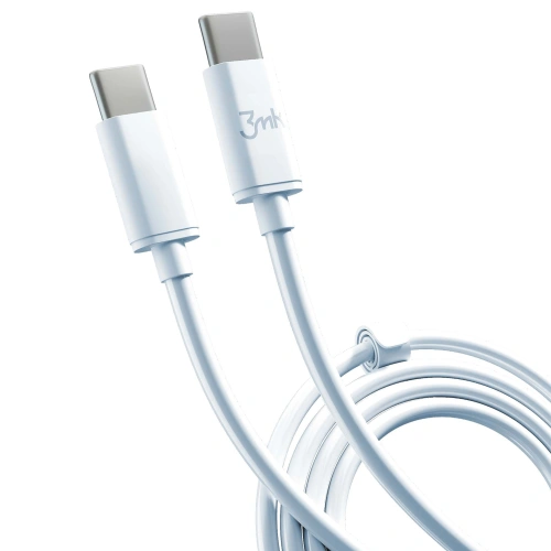 Kup Kabel 3MK Hyper Cable USB-C/USB-C 100W 2m biały - 3MK4020 - {ean13} - Sklep Home Screen