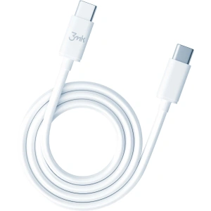 Kabel 3MK Hyper Cable USB-C/USB-C 100W 2m weiß