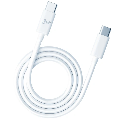 Kup Kabel 3MK Hyper Cable USB-C/USB-C 100W 2m biały - 3MK4020 - {ean13} - Sklep Home Screen