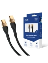 Cablul 3MK HyperSilicone USB-C/USB-C 100W 2m negru