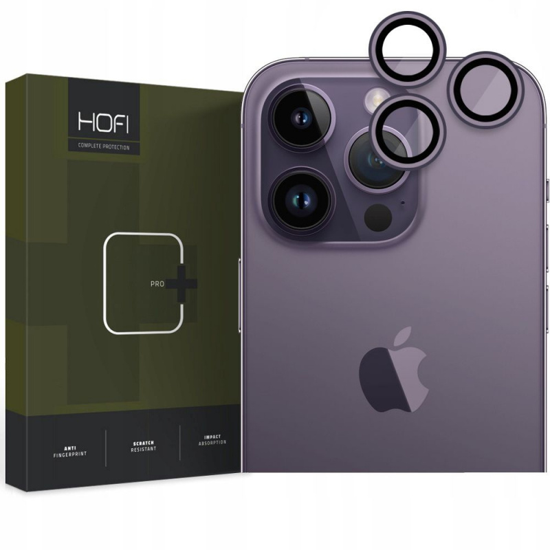 Kup Szkło na obiektyw aparatu Hofi Camring Pro+ Apple iPhone 14 Pro/14 Pro Max Deep Purple - 9490713928493 - HOFI295 - Homescreen.pl