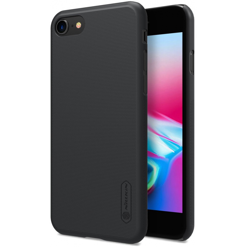 Kup Etui Nillkin Super Frosted Shield Apple iPhone SE 2022/SE 2020/8/7 czarny - 6902048148109 - NLK438 - Homescreen.pl