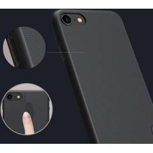 Buy Nillkin Super Frosted Shield Apple iPhone SE 2022/SE 2020/8/7 black - NLK438 - {ean13} - Home Screen Store Europe