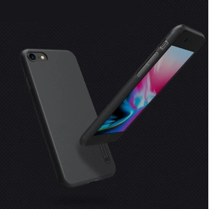 Buy Nillkin Super Frosted Shield Apple iPhone SE 2022/SE 2020/8/7 black - NLK438 - {ean13} - Home Screen Store Europe