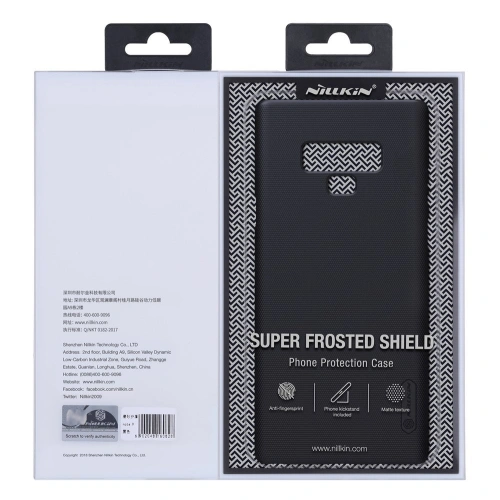Kup Etui Nillkin Super Frosted Shield Apple iPhone SE 2022/SE 2020/8/7 fekete - NLK438 - {ean13} - Sklep Home Screen