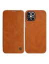 Kup Etui Nillkin Qin Apple iPhone 12 Pro Max brązowy - NLK439 - {ean13} - Sklep Home Screen