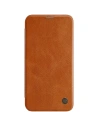 Kup Etui Nillkin Qin Apple iPhone 12 Pro Max brązowy - NLK439 - {ean13} - Sklep Home Screen