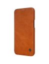 Kup Etui Nillkin Qin Apple iPhone 12 Pro Max brązowy - NLK439 - {ean13} - Sklep Home Screen