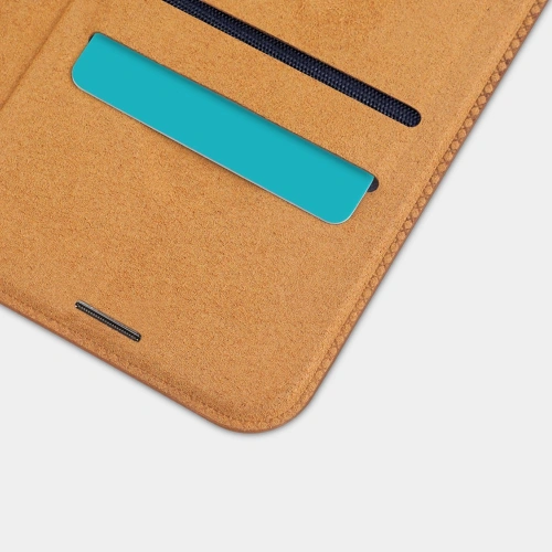Kup Etui Nillkin Qin Apple iPhone 12 Pro Max brązowy - NLK439 - {ean13} - Sklep Home Screen