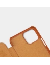 Kup Etui Nillkin Qin Apple iPhone 12 Pro Max brązowy - NLK439 - {ean13} - Sklep Home Screen
